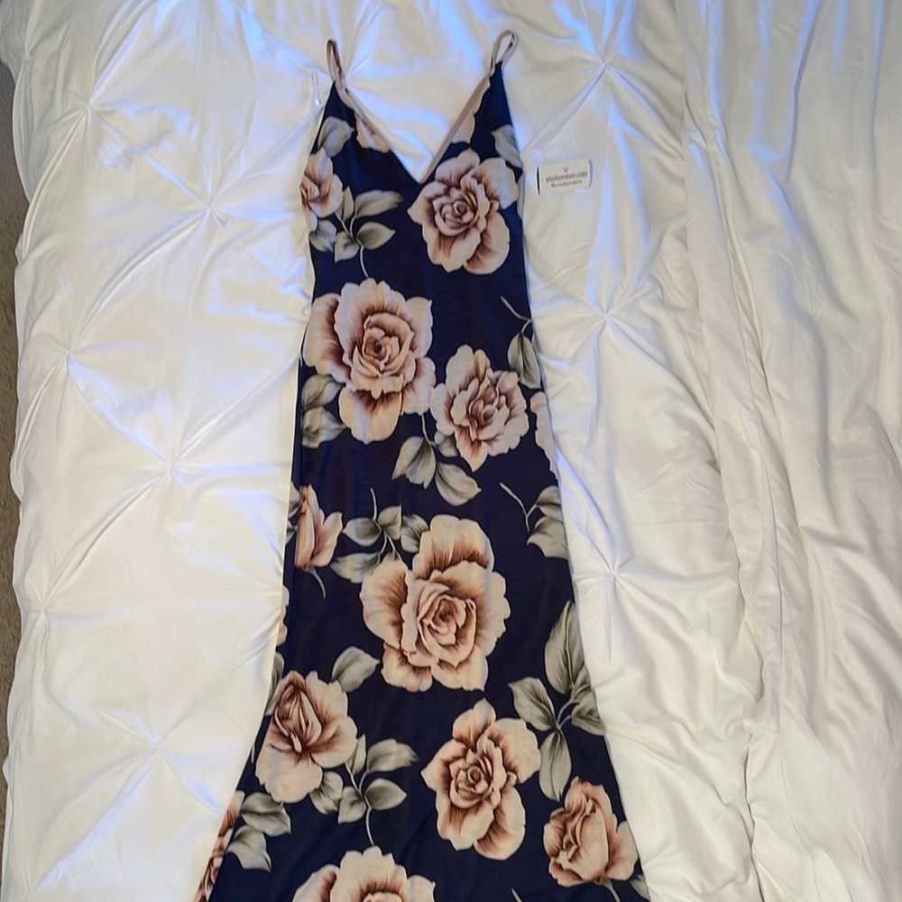 Floral Maxi Dress Like New!